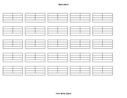 Seating Chart Behavior Worksheets Teaching Resources Tpt