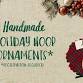 Handmade Holiday Hoop Ornaments* event image