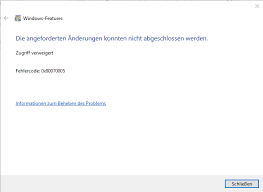 Technically, this error means that permissions are denied or access is denied for any reason. Fehlercode 0x80070005 Beim Installieren Von Directplay Microsoft Community