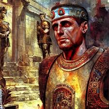 Roman Emperor Constantine the great by Marc Simonetti