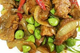 Tidak pedas sedikit pedas pedas. Resipi Daging Goreng Petai Buat Tambah Selera Makan