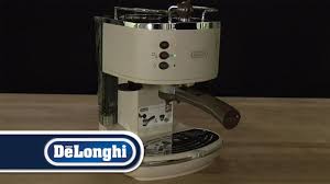 You can easily customize the strenght, lenght and the temperature of your coffee. De Longhi How To First Use Icona Youtube