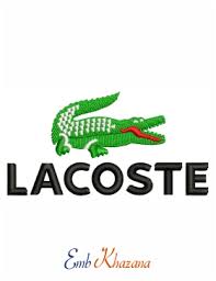 Download Lacoste Logo Embroidery Design Lacoste Logo Embroidery Pattern SVG Cut Files