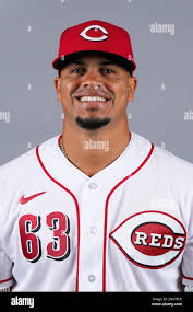 This is a 2023 photo of starting pitcher Fernando Cruz of the Cincinnati  Reds baseball team. This image reflects the Reds active roster as of  Tuesday, Feb. 21, 2023, when this image