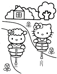 Hello kitty coloring page 19. Coloring Pages Hello Kitty Animated Images Gifs Pictures Animations 100 Free