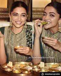 Deepika Padukon Eating Indian Thali Deepika Padukone Style Dipika Padukone Deepika Padukone