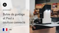 Session 19 – Français | Butée de guidageet Pied àcoulisse connecté
