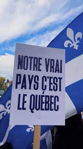 La jeunesse est en marche pour l'indépendance du Québec 🤟⚜️💥 Montage :  Sam Brisebois