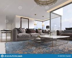 As one of the first rooms seen on entering the house, and a room that is a luxury home is never complete without a living room that illustrates it. Luxury Modern Living Room Interior Design