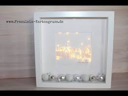 Weihnachtlicher Bilderrahmen Leuchtbilderrahmen Ribba Tutorial Stampin Up Youtube Beleuchteter Bilderrahmen Ikea Bilderrahmen Bilderrahmen