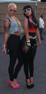 Blac Chyna Et Amber Rose Pin On Nicki Minaj