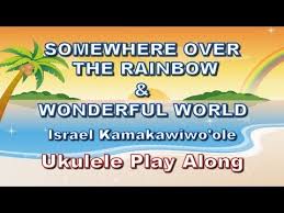 Maybe you would like to learn more about one of these? Ukulele Somewhere Over The Rainbow Wonderful World Ukulele Play Along Youtube