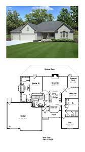 Ranch style homes have been popular in the u.s. Traditional Style House Plan 10839 With 3 Bed 2 Bath 3 Car Garage Contemporary House Plans Ranch House Plans Ranch Style House Plans