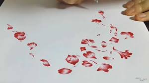 Flying Petals Full Video Drawing Petals Youtube If you are doing this digitally, i would.