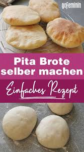 Pita Brot Selber Backen Rezept Mit Geling Garantie In 2020 Brot Selber Backen Brot Selber Backen Rezept Pita Brot