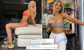 Influencer Abby Rao, 22, mercilessly mocked after sharing a snap of her  bare bottom on a white sofa | Daily Mail Online