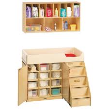 Jonti Craft Changing Station With Plastic Top Diaper Organization Diaper Changer Baby Changing Tables