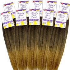 A wide variety of braiding hair black and gold options are available to you, such as hair extension type, hair grade, and virgin hair. Amazon Com Bng Pre Stretched Kanekalon Afrelle Jumbo Braids For Ez Professional Braiding Hair 10 Pack Color 1b 27 Off Black Strawberry Blonde Beauty Personal Care