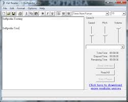 Download Ultra Hal Text To Speech Reader 1 0 5