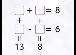 This is an easy math puzzle. How To Programmatically Solve Math Puzzle Puzzling Stack Exchange