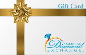 How to exchange gift cards. American Diamond Exchange Gift Card American Diamond Exchange Inc