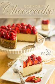 Secret Ingredient Strawberry Cheesecake Non Dairy Paleo Recipe Paleo Cheesecake Dairy Free Dessert Paleo Dessert
