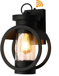 By millennium lighting $ 79 90. Buy Outdoor Wall Lantern Modern Exterior Light Fixtures Black Finish With Seeded Glass Ip44 Waterproof Wall Sconce Outdoor Wall Light For Porch Garage Front Door Online In Indonesia B08r1vnbl4