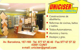 UNICISER SL TOLDOS CUNIT