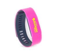 Pulseira de Silicone Ajustável com chip RFID / NFC - Promobrace