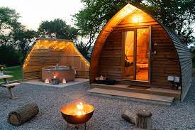 Woody's luxury camping bell tent with hot tub. The Best Glamping Holidays With A Hot Tub In Yorkshire Faraway Lucy