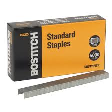 Bostitch Standard Staples Carr Mclean In architecture stanchions are the upright iron bars in windows that pass through the eyes of the saddle bars or horizontal irons to steady the leadlight. carr mclean