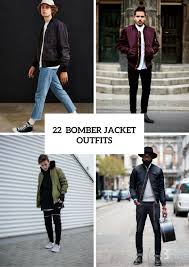 22 Men Outfit Ideas With Bomber Jackets Styleoholic