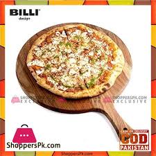 Buy Billi Round Paddle Pizza Board Large Wapiz Nw Thailand Made At Best Price In Pakistan In 2020 Pizza Peel Pizza Online Pizza