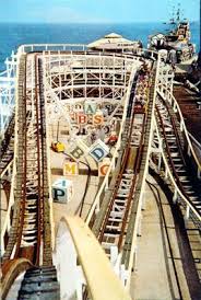 The Flyer Roller Coaster Hunt S Pier Wildwood Beach North Wildwood Wildwood Nj