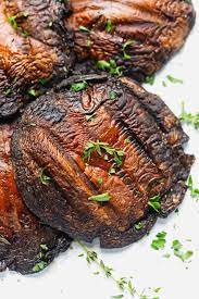 Grilling will intensify the mushroom flavor and create a slightly charred, almost meaty texture. Grilled Portobello Mushrooms Recipe Cooking Lsl