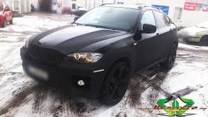 Auch als gebrauchtwagen sind die bmw in mattschwarz beliebt und verschiedenen motorklassen erhältlich. Bmw X6 Ultra Matt Schwarz Und Glanz Schwarz Wrappsta Berlin