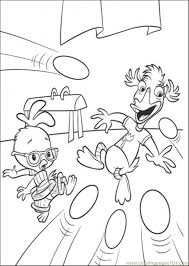 You can download free printable chicken little coloring pages at coloringonly.com. Chicken Little Is Playing With Ball Coloring Page For Kids Free Chicken Little Printable Coloring Pages Online For Kids Coloringpages101 Com Coloring Pages For Kids