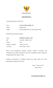 Contoh surat lamaran kerja di perusahaan umum ii. Contoh Surat Rekomendasi Dari Kepala Desa Untuk Melamar Kerja Contoh Seputar Surat