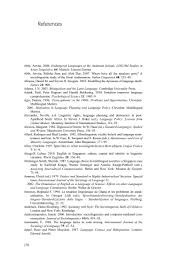 References - Sociolinguistics