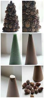 Pinecone Tree Craft Sugar And Charm In 2020 Christmas Crafts Cones Crafts Pine Cone Crafts