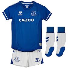 Shop the latest everton fc kits and jerseys at the everton online store. Everton Home Baby Kit 2020 21