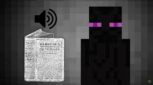 Minecraft was created in 2009, and many fans have made blocky fonts so that you can generate your own custom designs. Hmmm Enderman Language Game Theory Clip Youtube