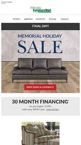 Check spelling or type a new query. Final Day For Memorial Holiday Sale Nfm Nebraska Furniture Mart Email Archive