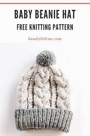 Baby Beanie Hat Pattern Cable Knit Beanie Knitting Patterns Free Cable Knit Hat Pattern Baby Hat Knitting Pattern