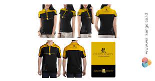 Model yang banyak didominasi dengan seragam kombinasi. 101 Contoh Desain Seragam Baju Batik Polo Untuk Kerja Elegan