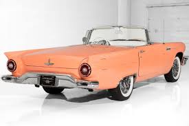Image result for Sunset Coral 1957 Thunderbird