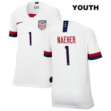 The first team in association football history to adopt a star was juventus, who added one golden star with five points in the team's shirt, after italian football federation (figc) approval, in 1958 to represent their tenth italian football championship and serie a title, at the time, the new national record. Alyssa Naeher No 1 Usmnt 2020 Youth White Soccer Jersey Soccer Jersey Uswnt Soccer Usmnt