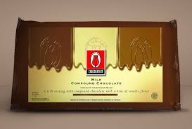 Meskipun bahan baku lainnya relatif sama antara lain bubuk cokelat, gula, dll. Compound Chocolate Series Tulip Chocolate