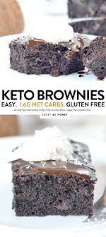 By creating dessert recipes made from a base of nuts, seeds, and coconut, there are endless options for. Sugar Free Brownies 100 Keto Low Carb Gluten Free Coconut Flour Brownies An Healthy Diabetic D Sugar Free Brownies Sugar Free Desserts Low Carb Brownies