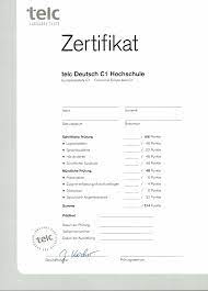 Mit einer bestandenen prüfung telc deutsch c1 hochschule können sie an allen deutschen hochschulen sie können sich spontan, fließend und grammatikalisch korrekt ausdrücken, auch im schriftlichen teil wird ihr. Zertifikate Linguaviva Dortmund